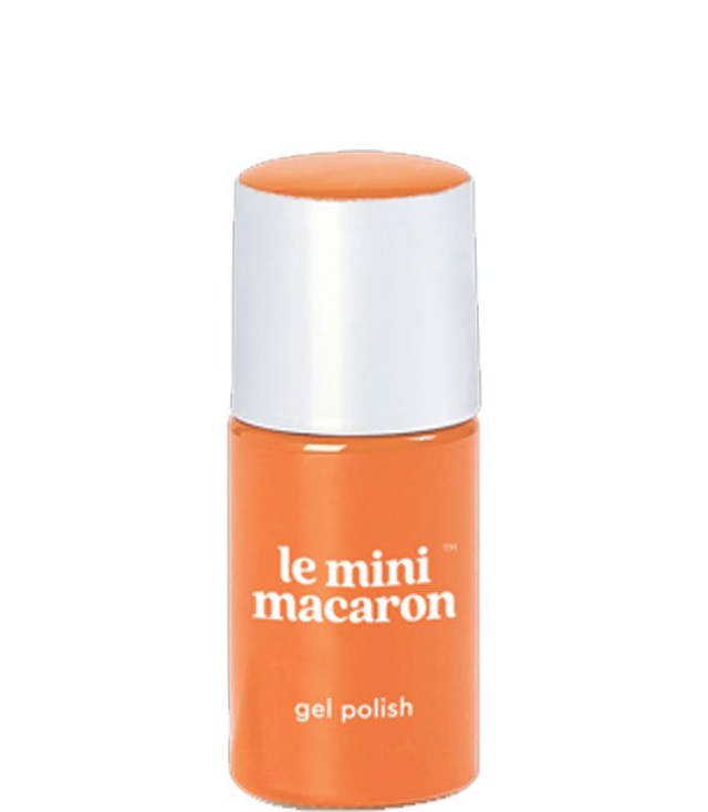 Le Mini Macaron Single Gel Polish Papaya Sorbet, 10 ml.