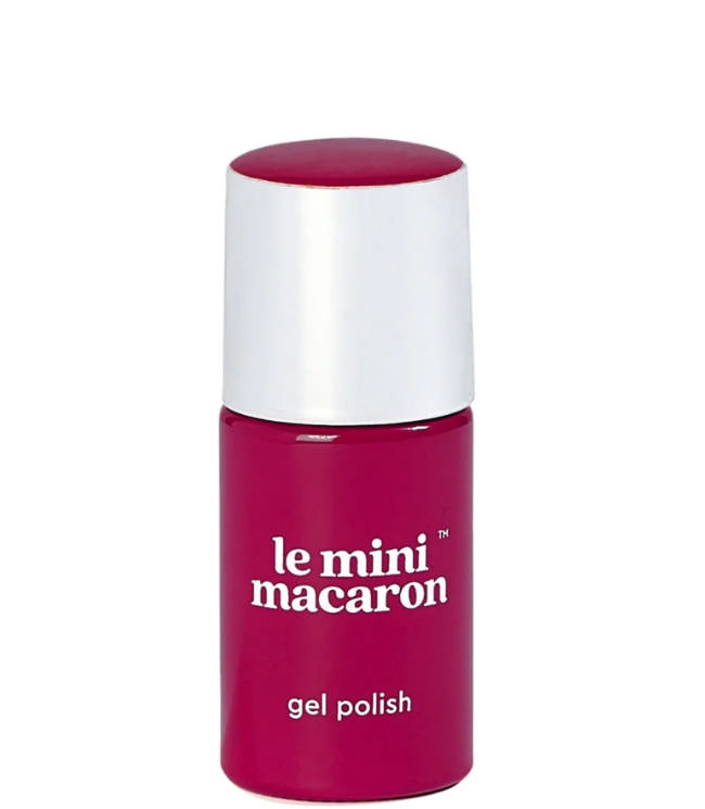 Le Mini Macaron Single Gel Polish Bisous Magenta, 10 ml.
