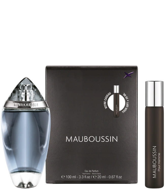Mauboussin Homme Travel Edition - EDP 100 ml. + Travel Spray EDP 20 ml.
