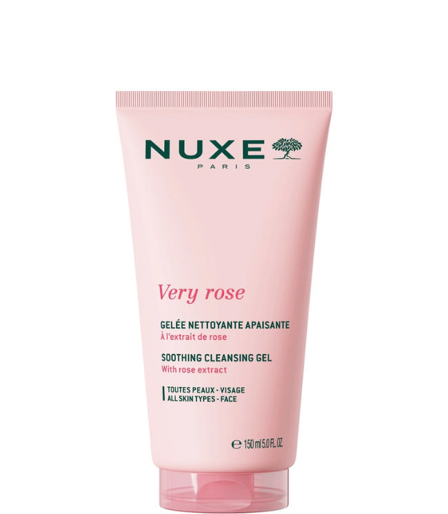Nuxe Very Rose Soothing Cleansing Gel, 150 ml.
