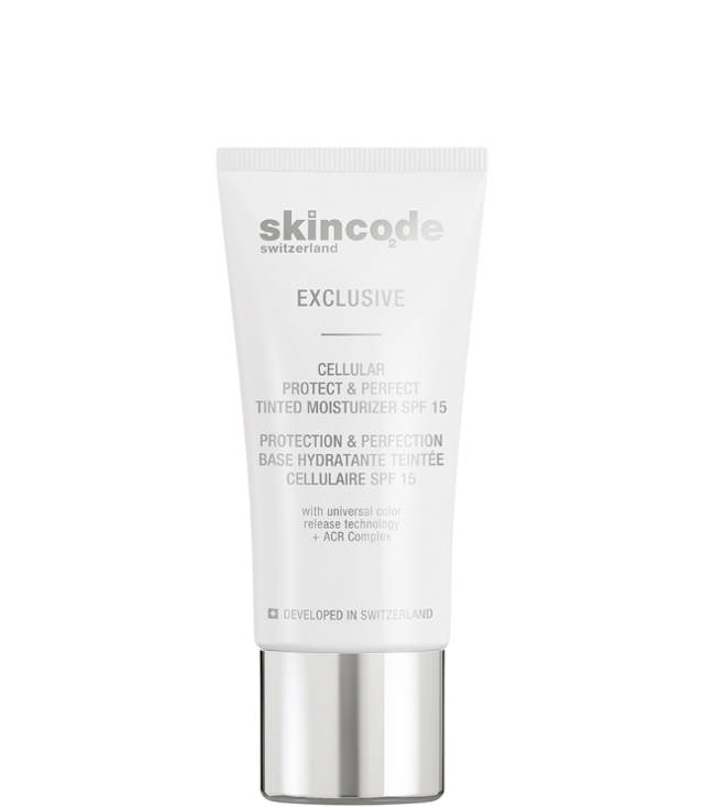 Skincode Cellular Protect & Perfect Tinted Moisturizer SPF 15, 30 ml.