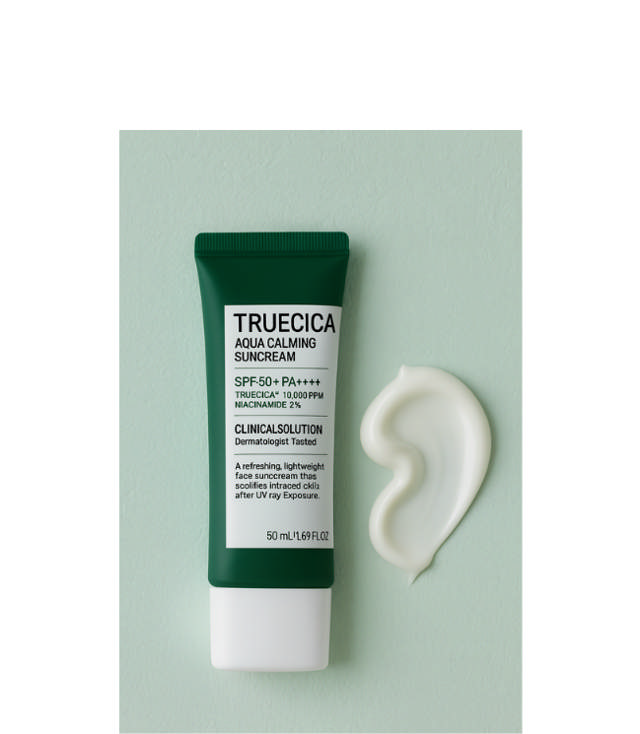 Some By Mi Truecica Aqua Calming Suncream SPF50, 50 ml. 