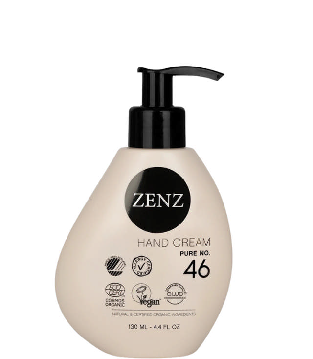 ZENZ Organic Hand Cream Pure No. 46, 130 ml.
